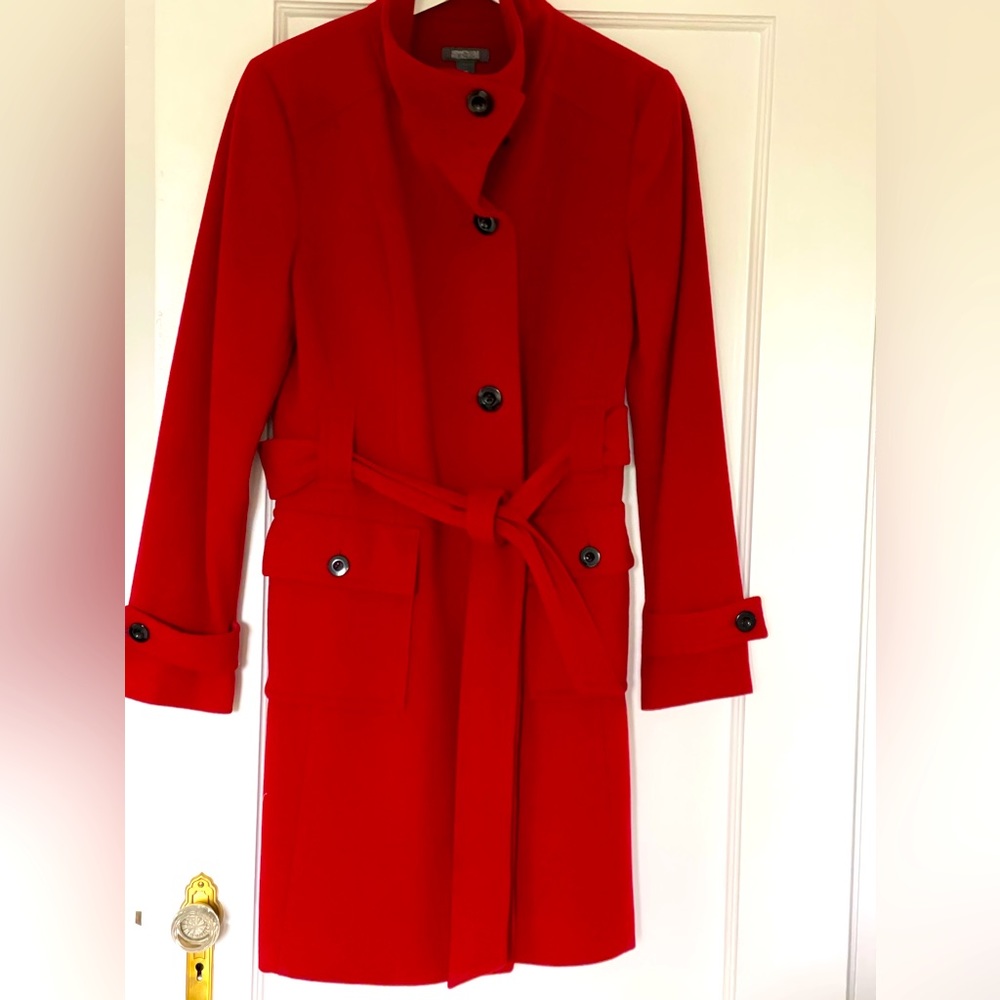 Medium Red Wool Kenneth Cole Jacket - image 1